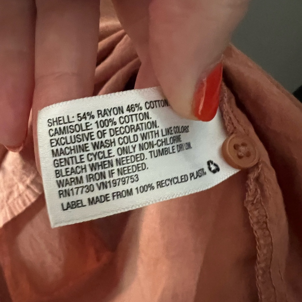 Universal Thread Rust Tiered Ruffle Maxi Dress - Picture 4 of 5